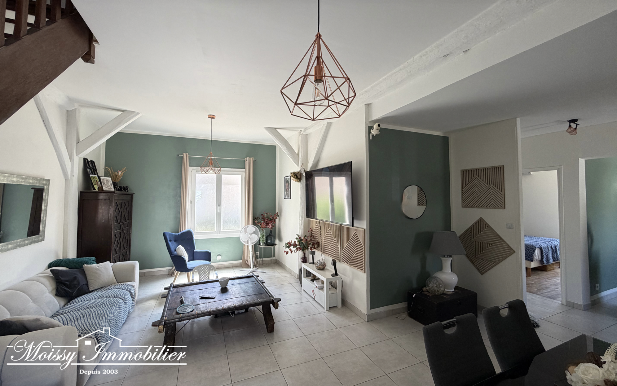 Maison en pierre 113 m2 Jardin 551 m2 Moissy Centre 34